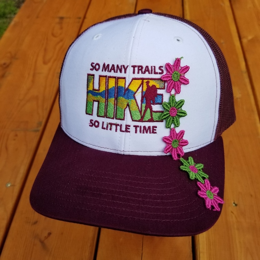 Richardson Trucker Hiking Flower Hat